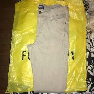 Old Navy Khaki Skinny Jeans
